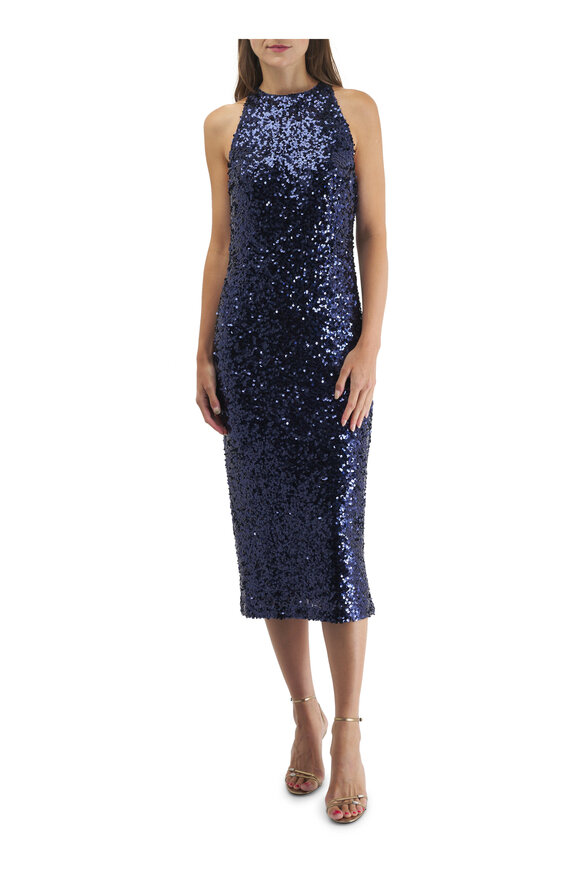 Sachin + Babi - Meera Night Sky Sequin Gown 