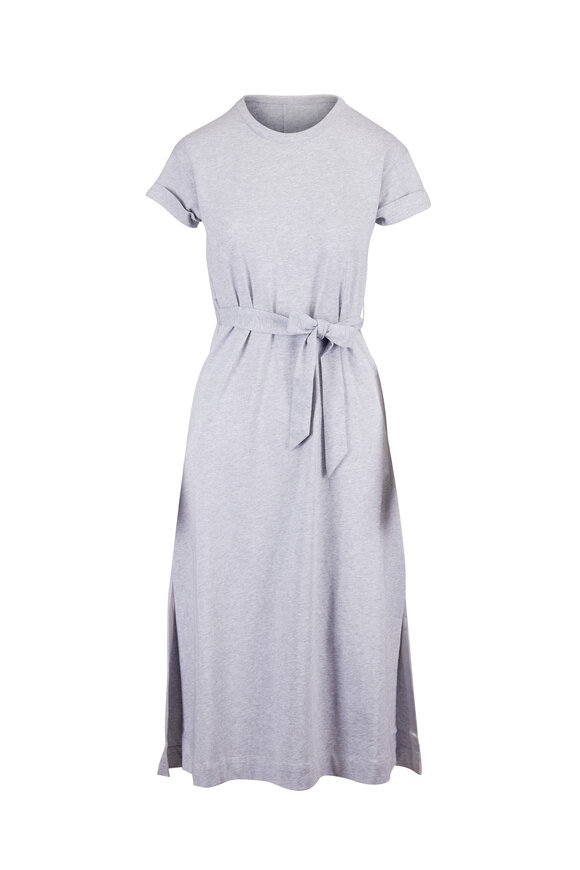Brochu Walker Marah Pebble Grey Melange Midi Dress - view 1