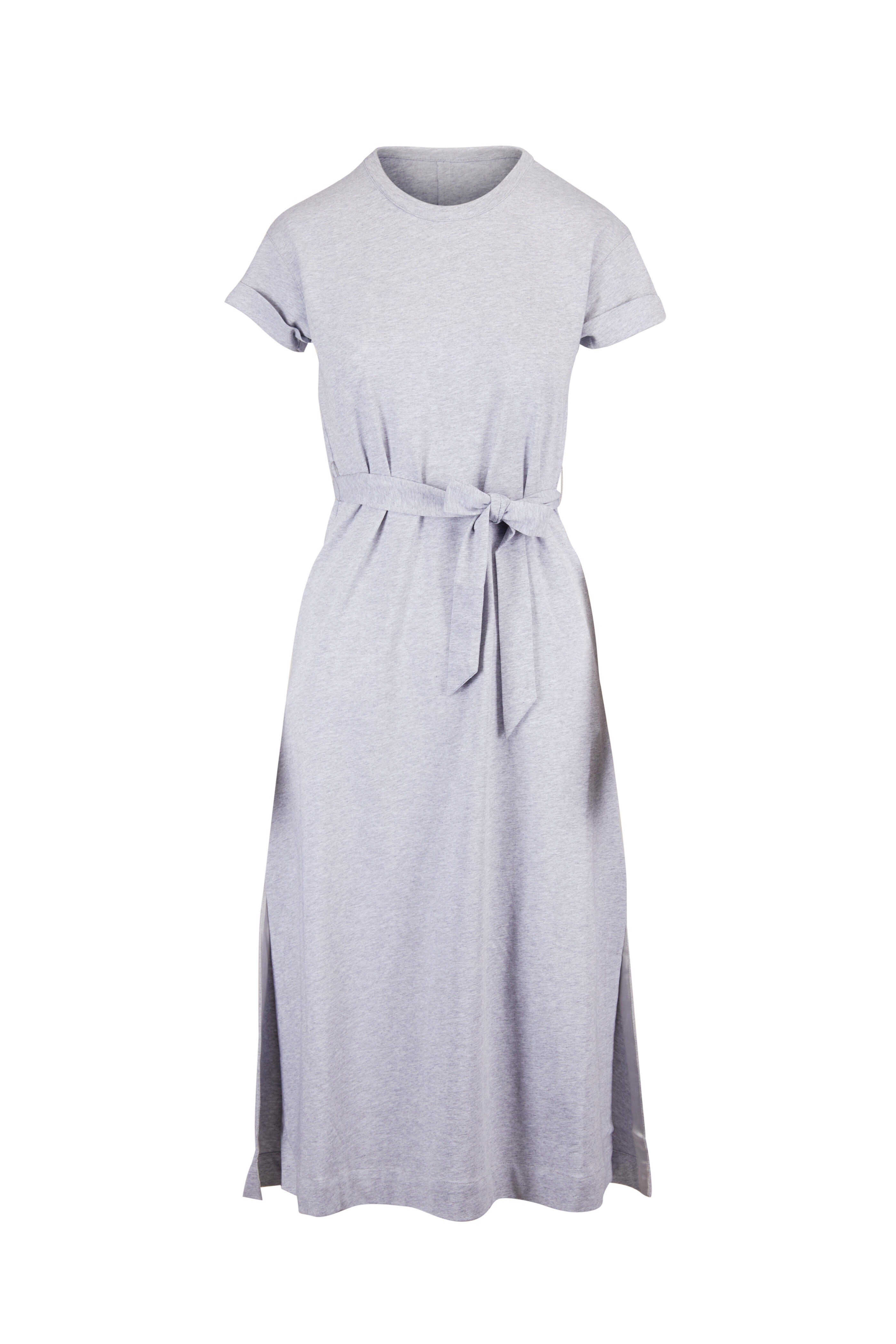 Brochu Walker - Marah Pebble Grey Melange Midi Dress - view 1