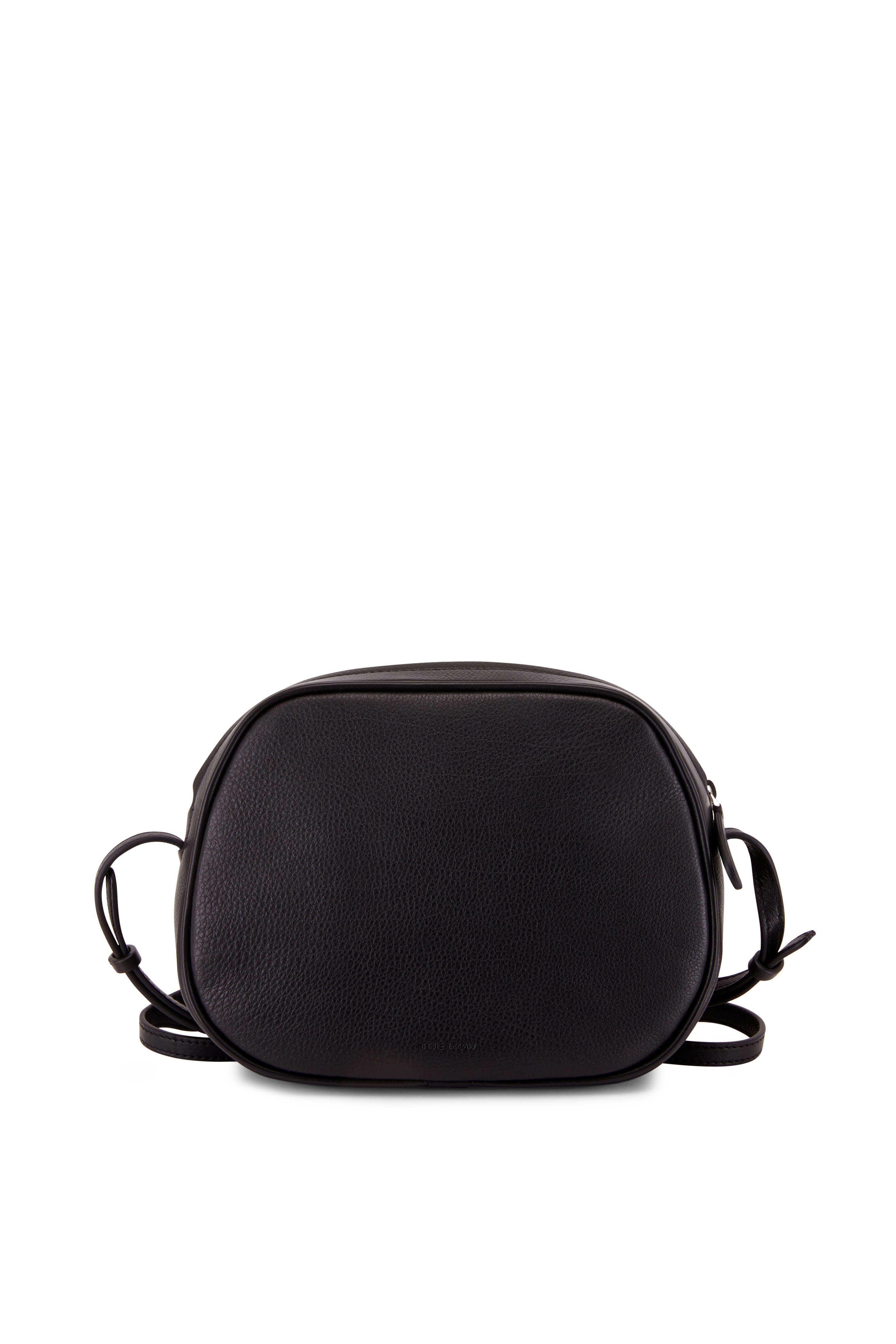 The Row - Eve Black Leather Crossbody | Mitchell Stores