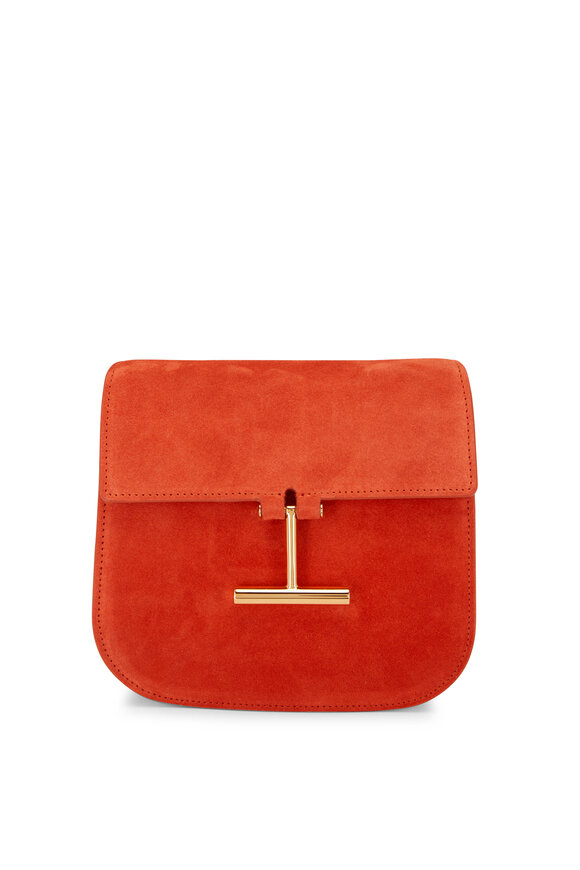 Tom Ford - Tara Mango Suede Mini Crossbody