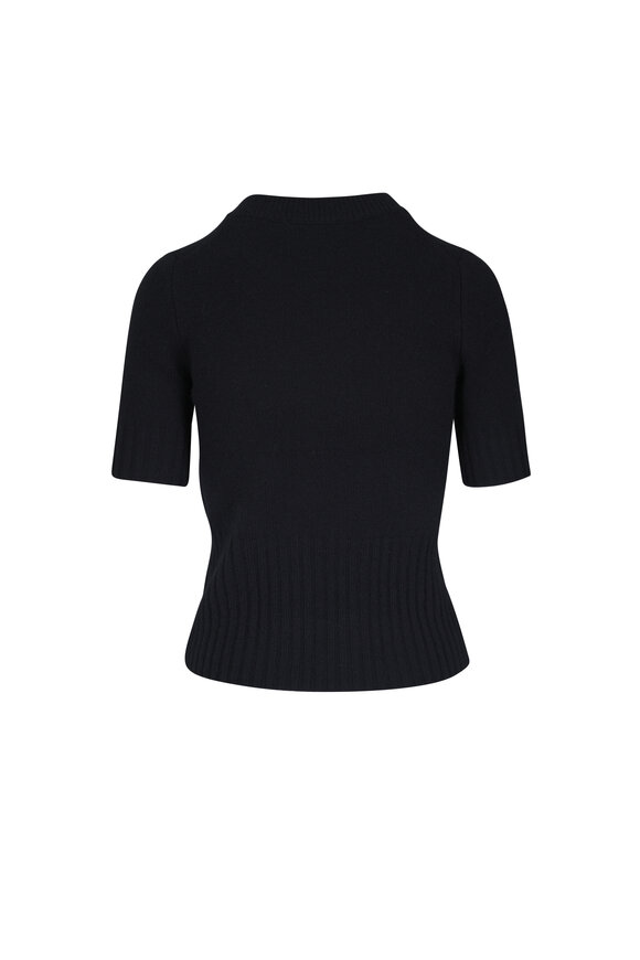 Vince Black Cashmere & Wool Sweater - view 4