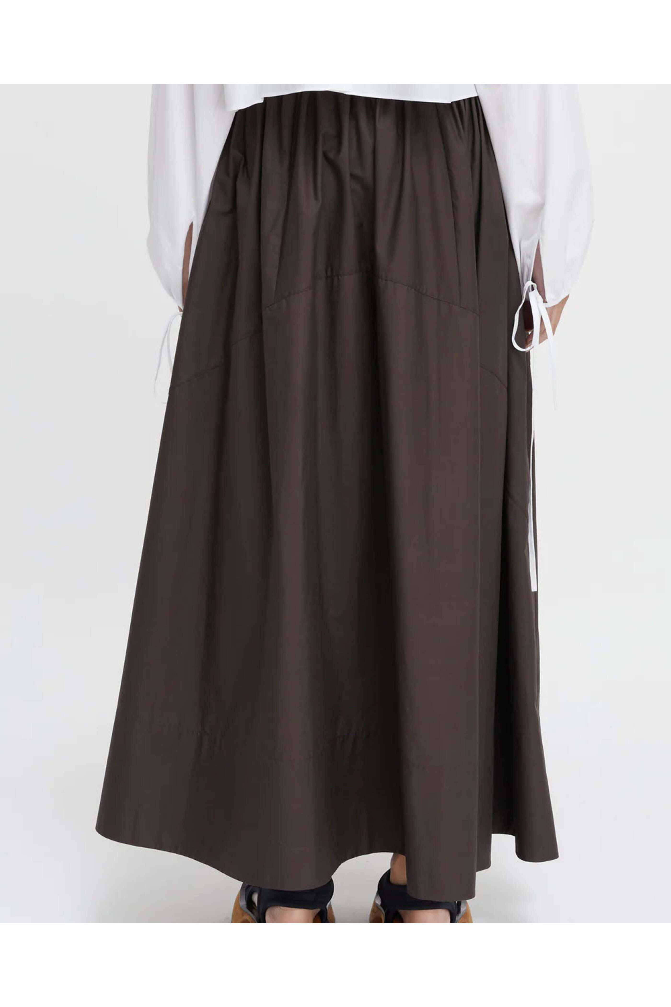 Lee Mathews - Chocolate Soho Maxi Skirt