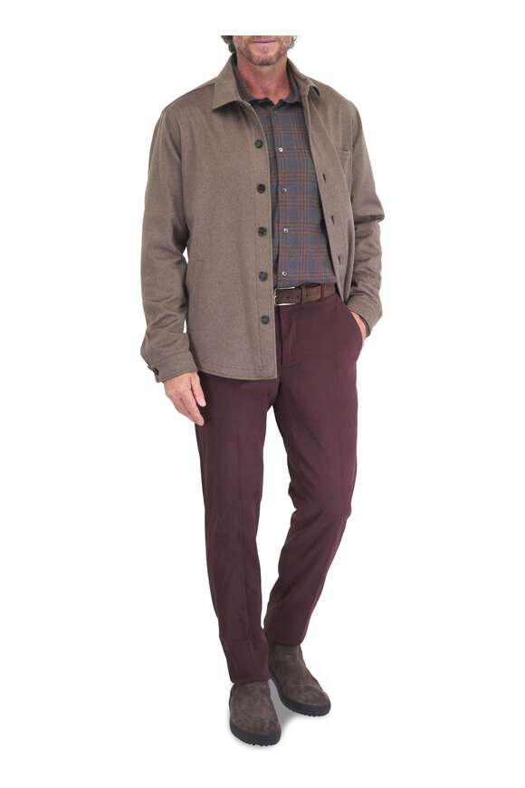 Tod's Tronchetto Dark Brown Suede Short Boot - view 2