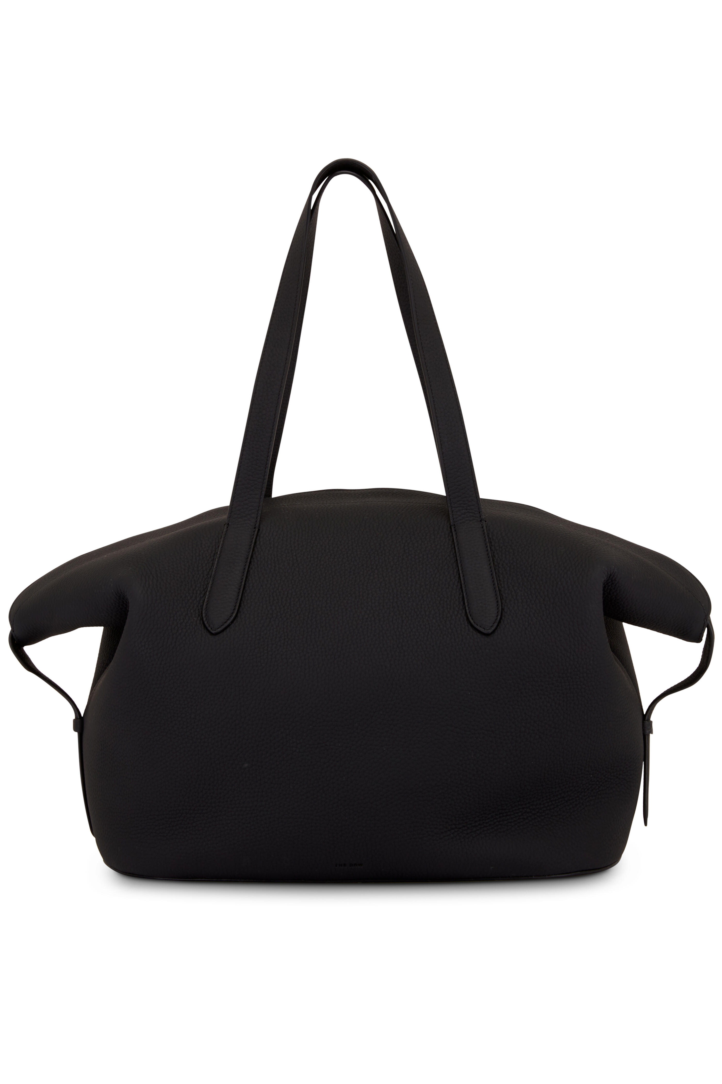 The Row Large Avalon Black Leather Shopper Mitchell Stores