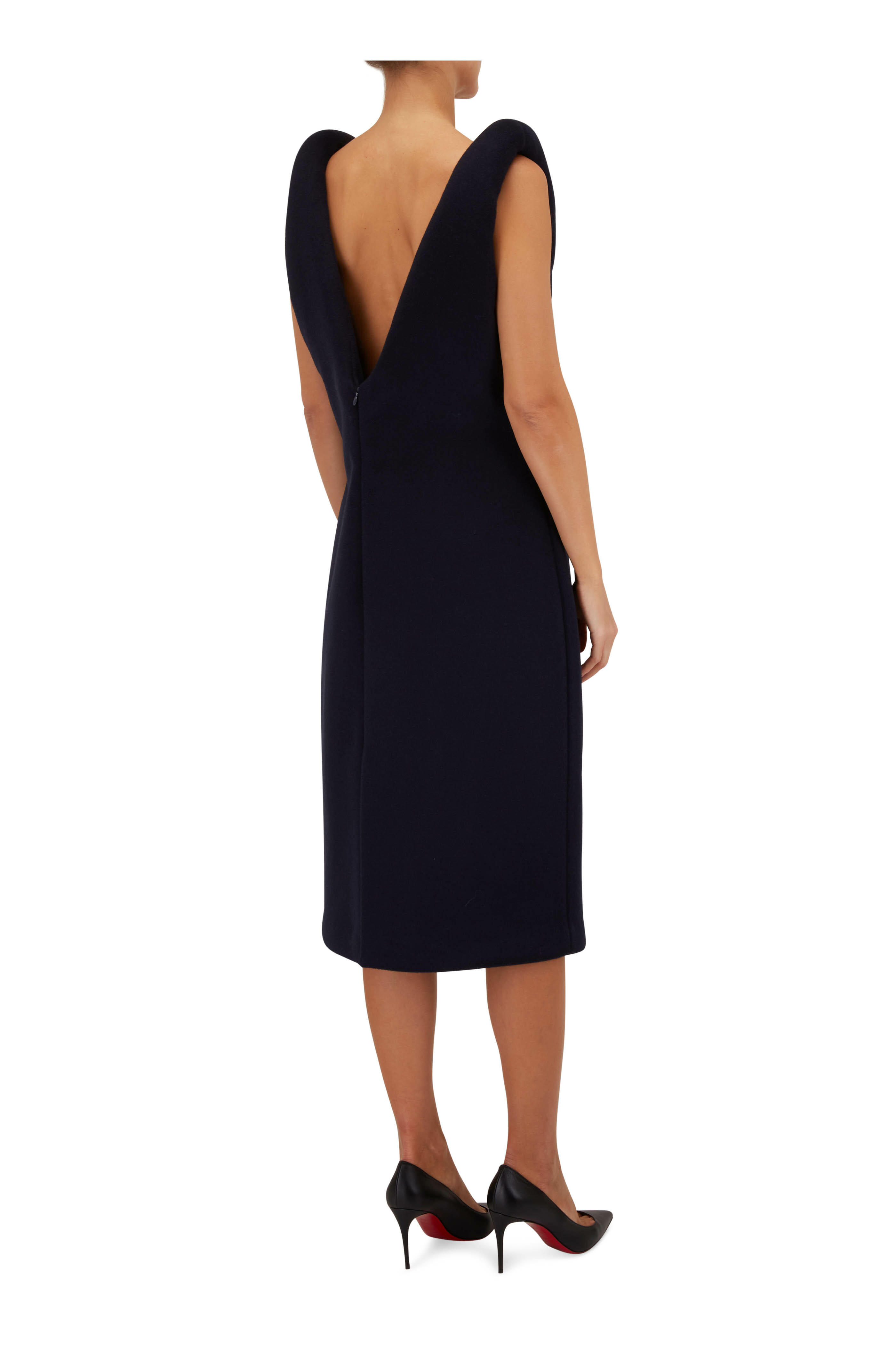 ワンピース BOTTEGA VENETA BLACK WOOL DRESS Knitted wool maxi dress in black - Bottega Veneta | Mytheresa