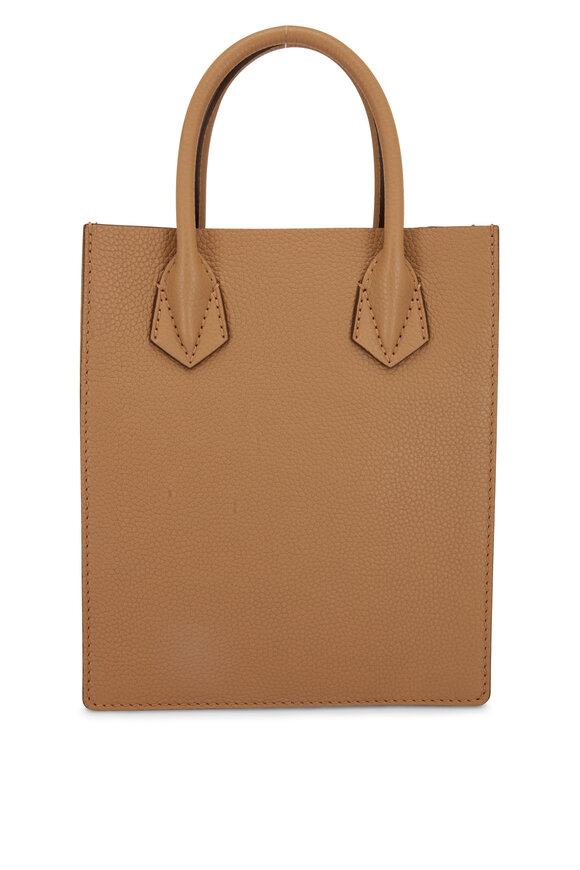 Moreau Paris - Suite Junior Camel Leather Crossbody