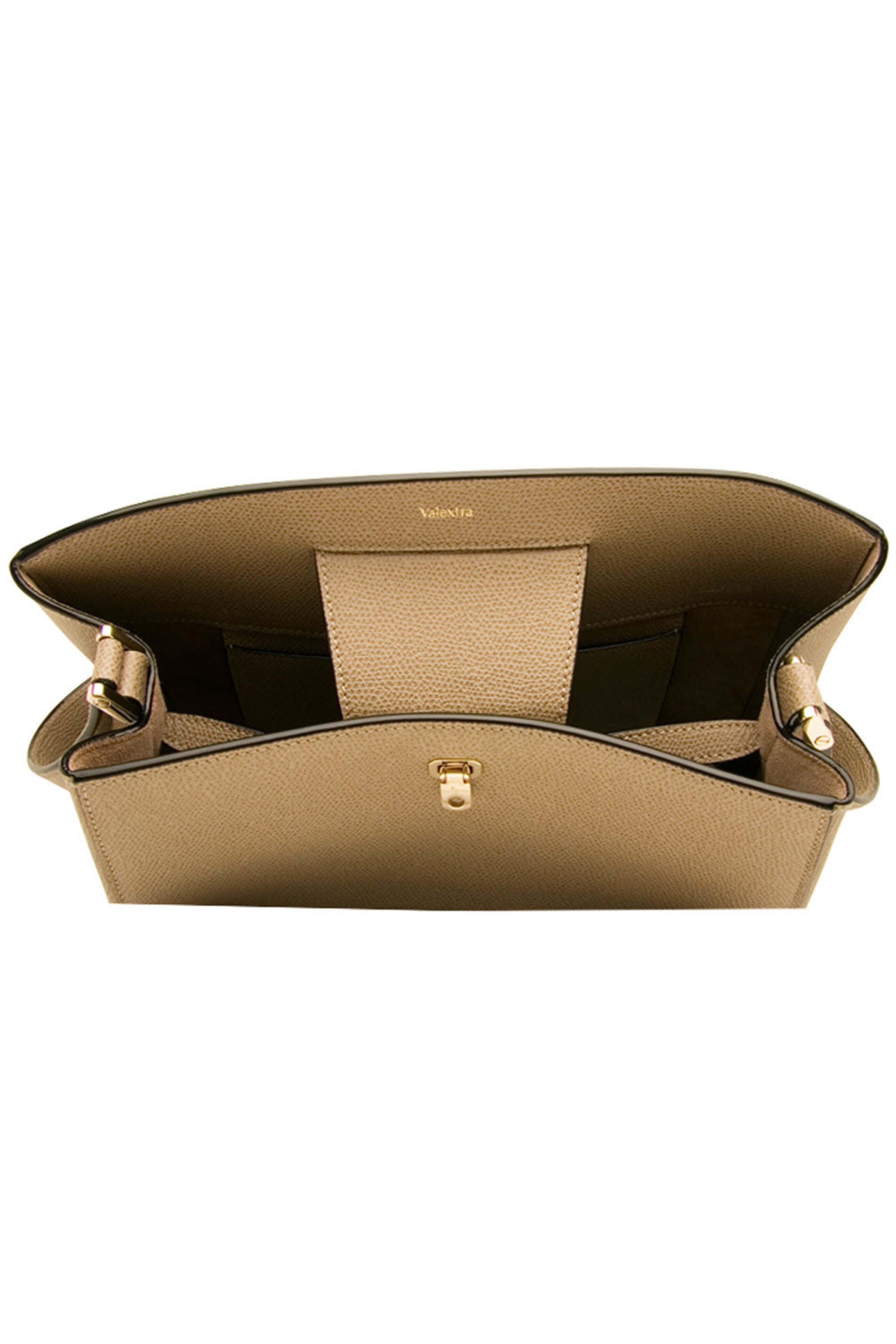 Valextra - Brera Shoulder Bag in Oyster