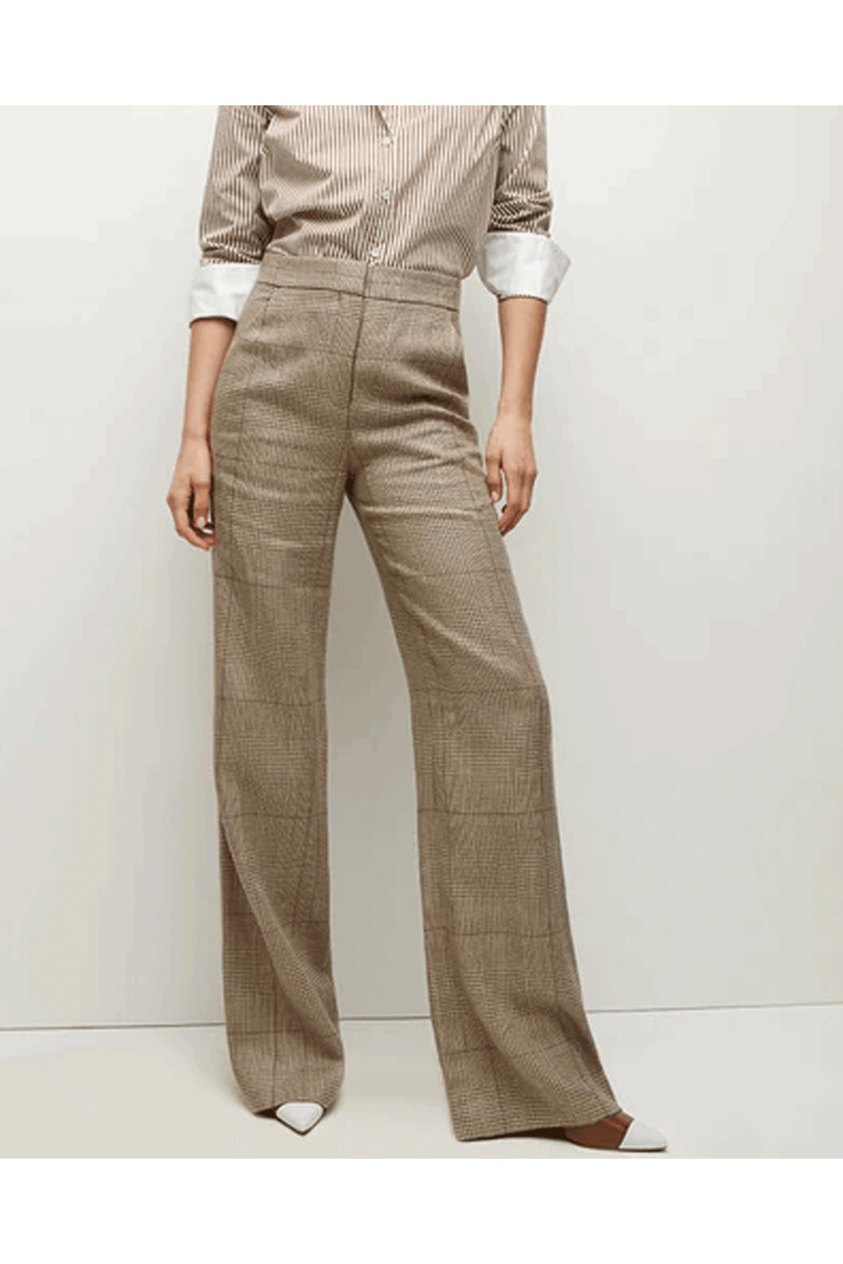 Veronica Beard - Ecru Ochre Tonlli Pant