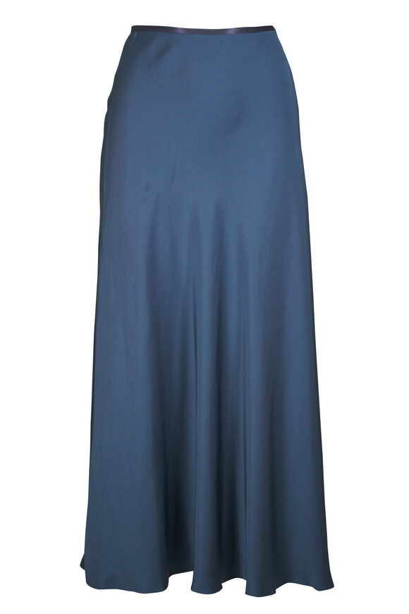 ワンピース A FERRETTI Women Mid Skirts A04041614 0370 BLUE Sisley_24P_4WBDL001X_11W_F_Ful