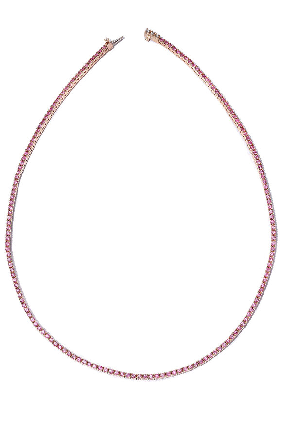 Nam Cho - Riviera Pink Sapphire & Diamond Necklace