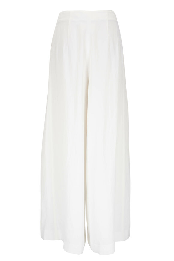 TWP - Drew White Coated Pant 