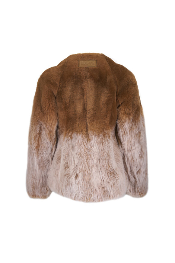 Loewe Gradient Effect Shearling Jacket - view 4