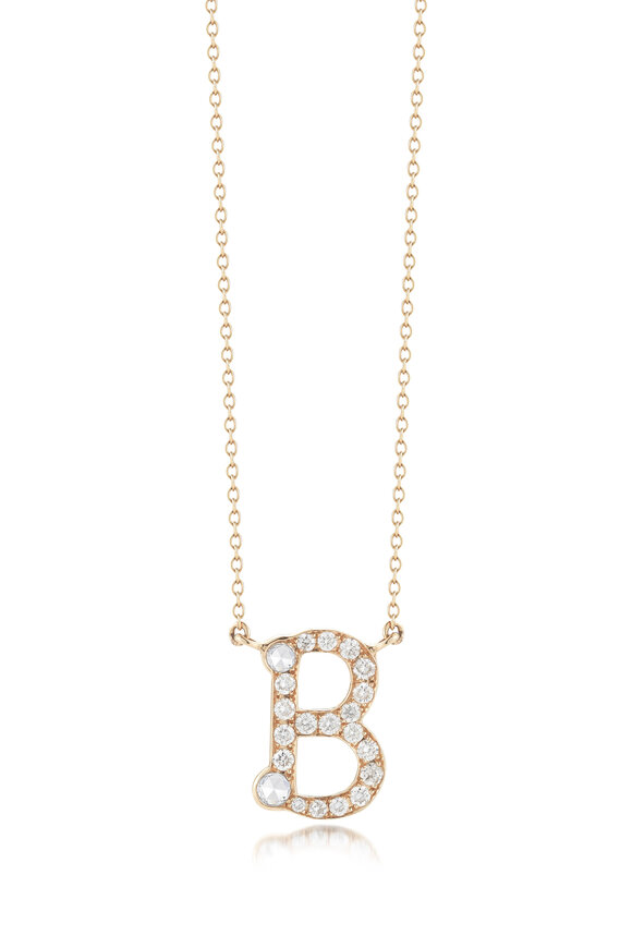 Nam Cho "B" Initial Necklace