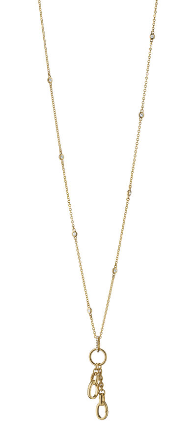 Monica Rich Kosann Diamond Charm Enhancer Chain Necklace - view 1