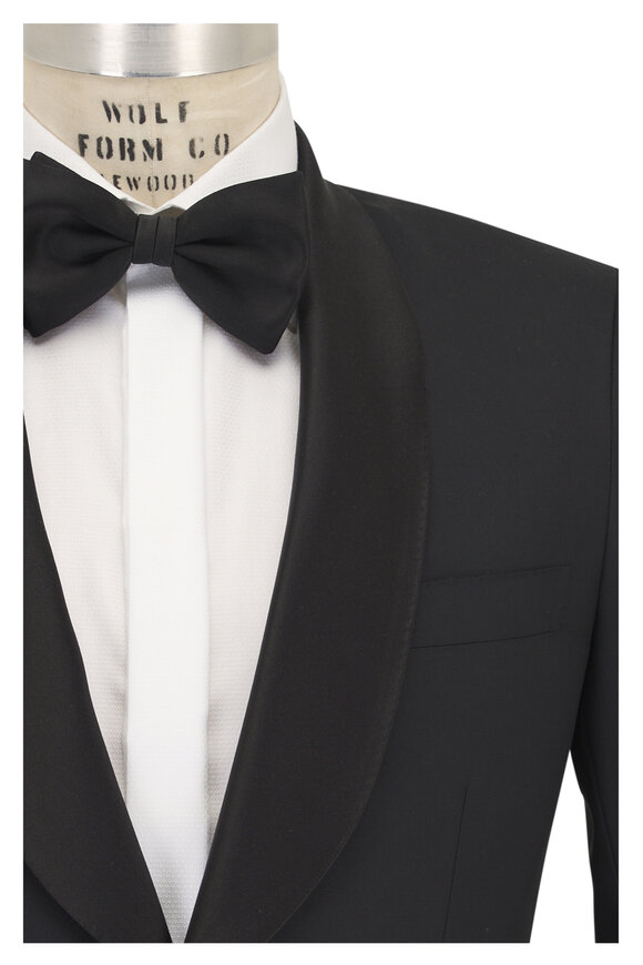 Brioni - Black Wool Tuxedo 