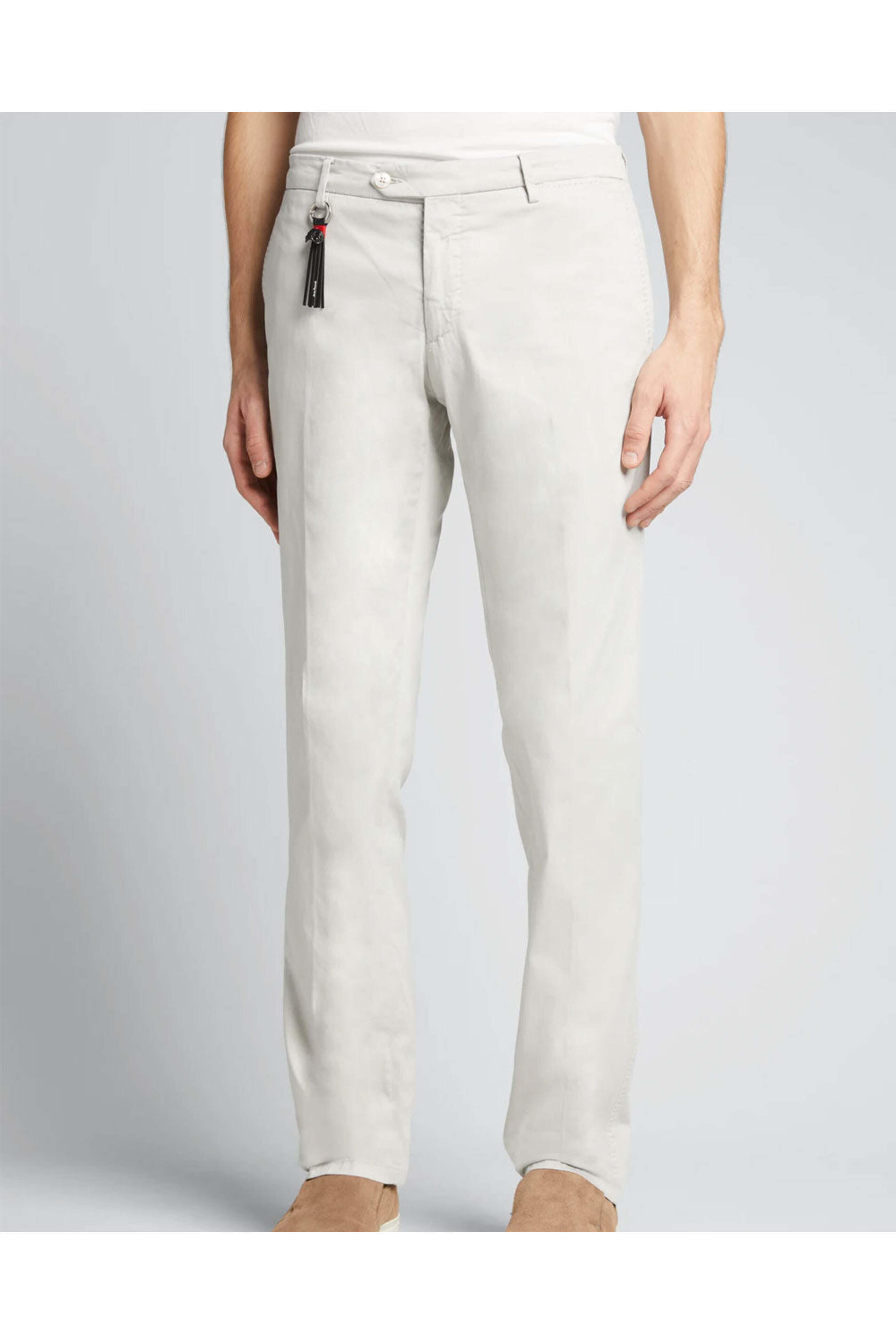 Marco Pescarolo - Cotton Silk Pants in Stone