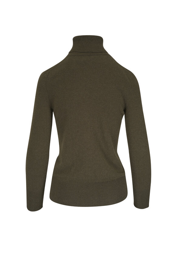 Libertine Florecita Olive Green Cashmere Sweater - view 3
