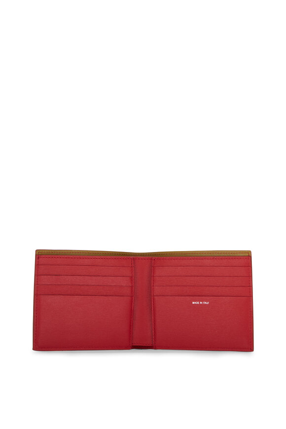 Paul Smith - Straw Leather Bi-Fold Wallet