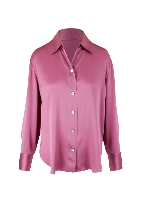 Vince - Camellia Silk Relaxed Fit Blouse