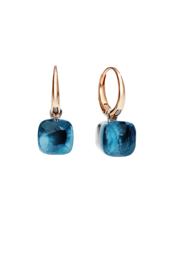 Pomellato Nudo London Blue Topaz Petit Earrings