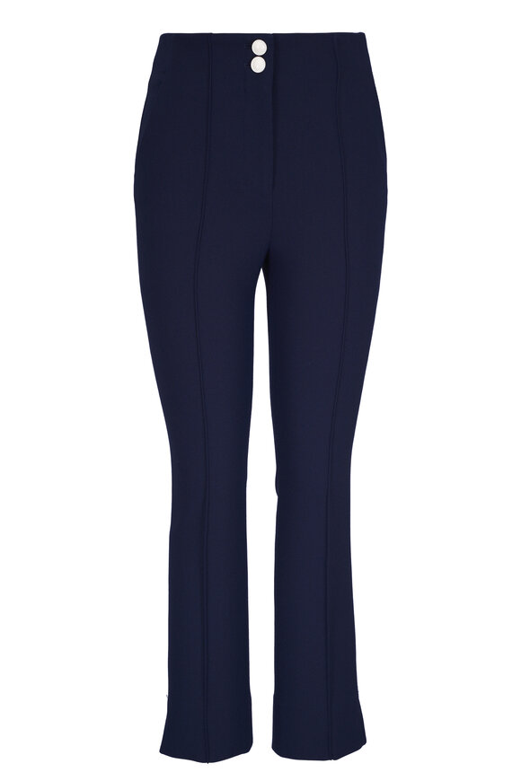 Veronica Beard Kean Midnight Crop Pant