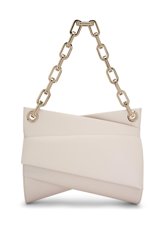 Christian Louboutin - Loubitwist Leche Chain Leather Shoulder Bag 