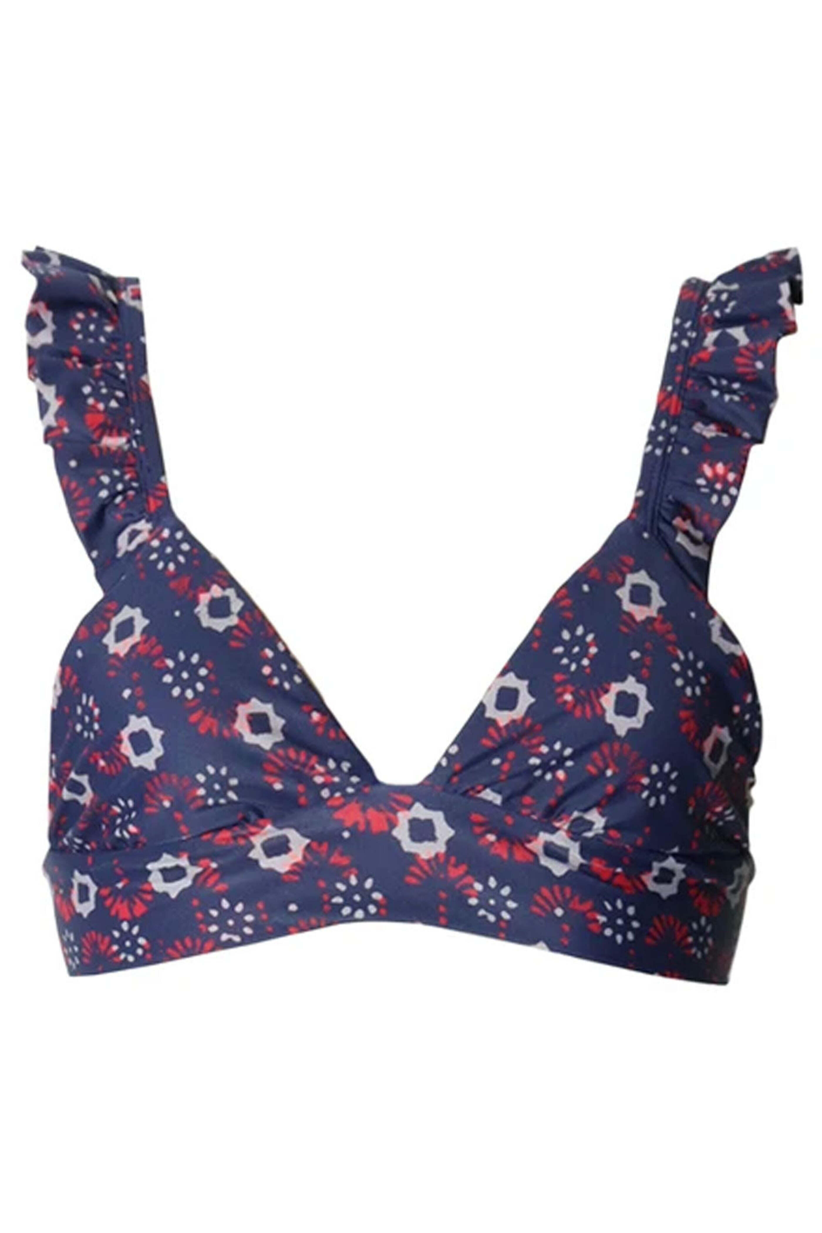 Xirena - Navy Sails Kapri Bikini Swim Top