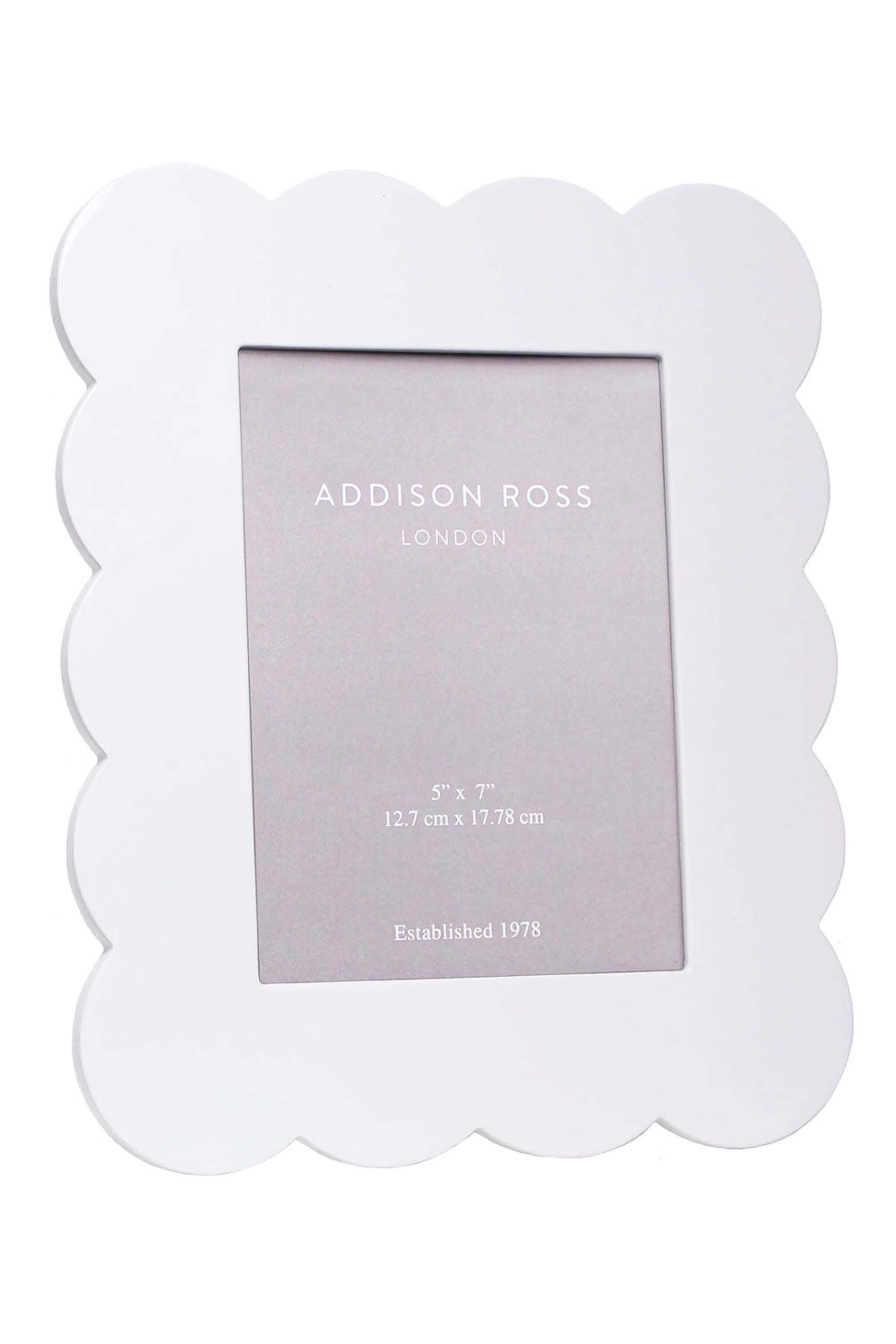 Addison Ross - White 5x7" Lacquer Frame