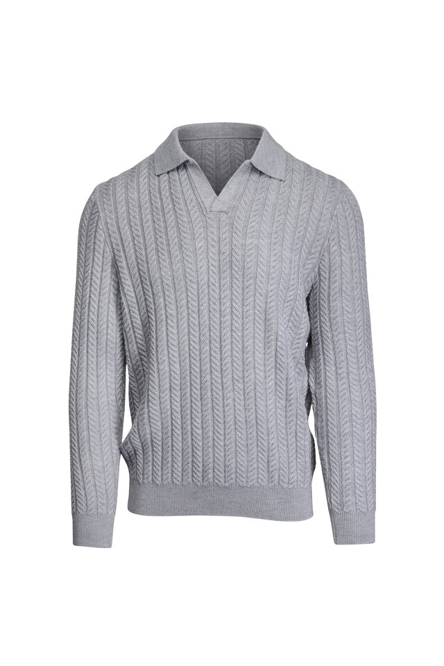 Loro Piana - Roadster Revamp Burgundy Cashmere Quarter Zip