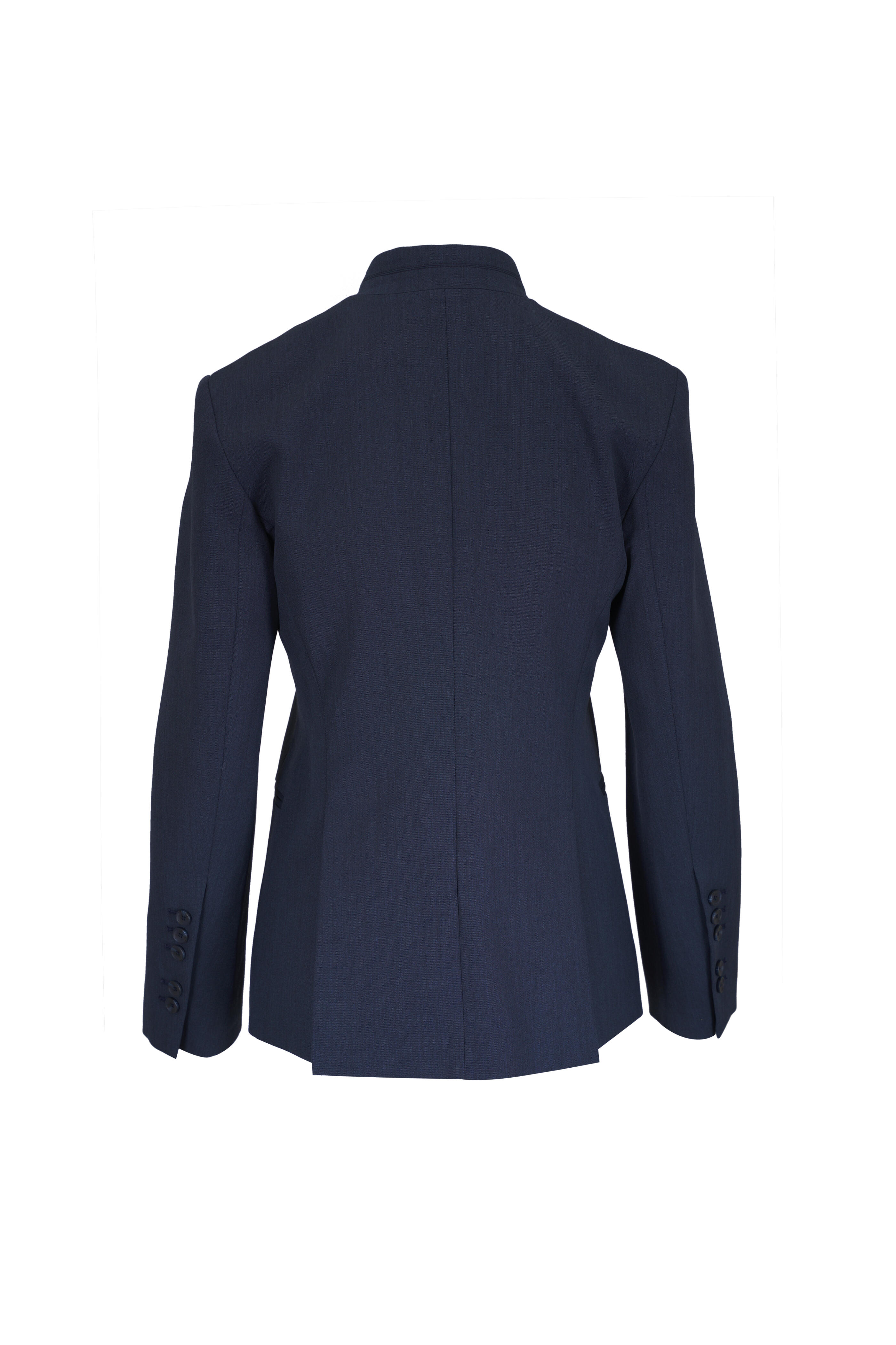 TWP - Buttoned Up Admiral Blue Wool Jacket