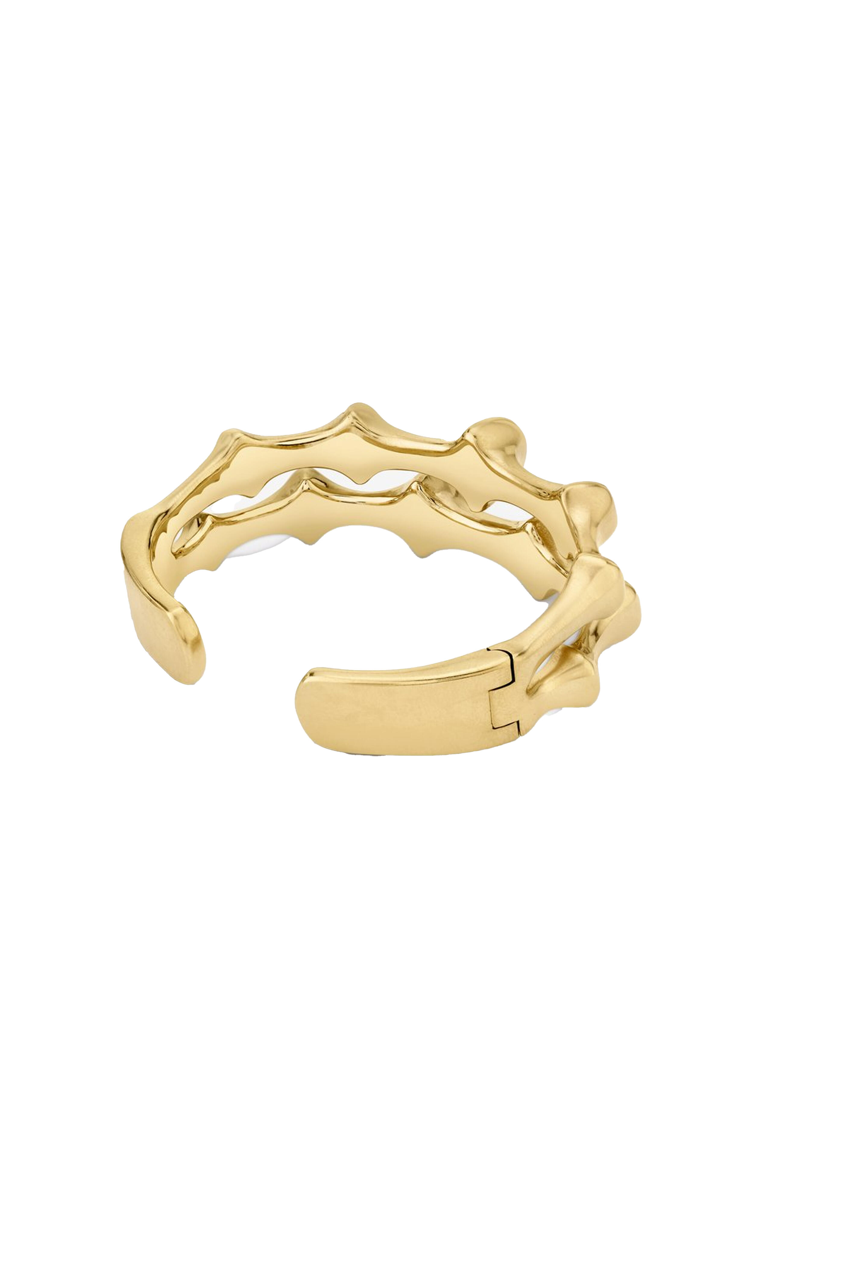 Vram - Medium Chrona II Hinged Cuff Bracelet