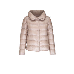 24AW new/HERNO キルティングパファージャケット Jacket Beige Herno Women's Glossy Quilted Down Jacket | $585.00 | Saint