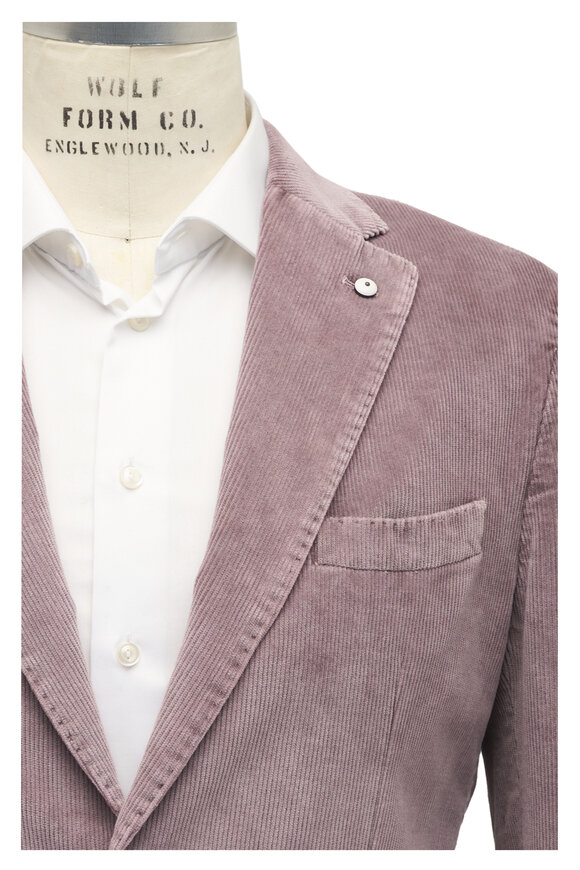 L.B.M. 1911 Light Lavender Corduroy Sportcoat