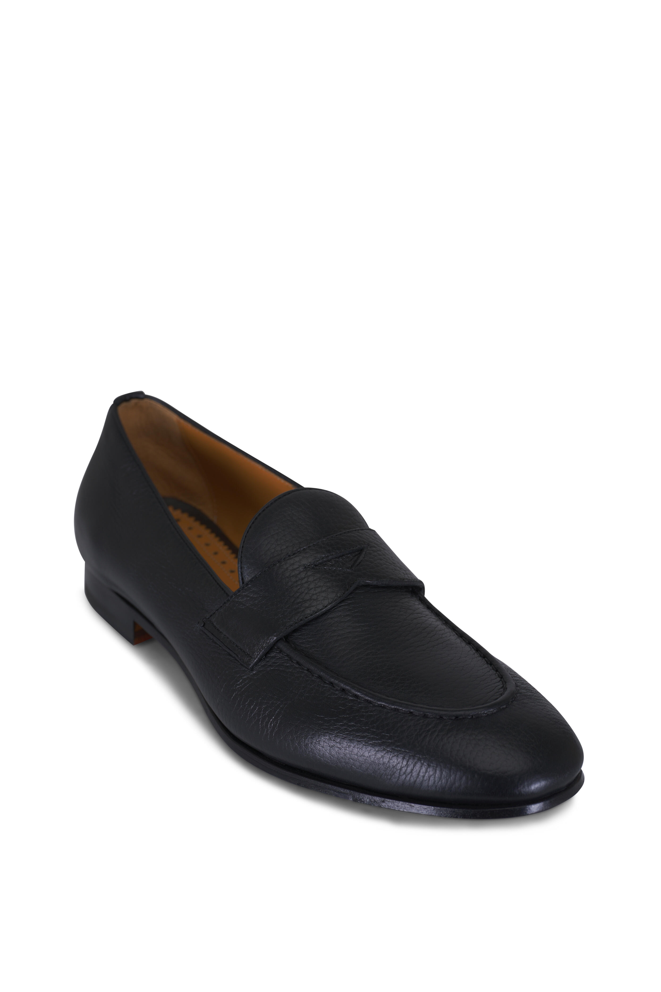 Martin Dingman - Bologna Black Penny Loafer