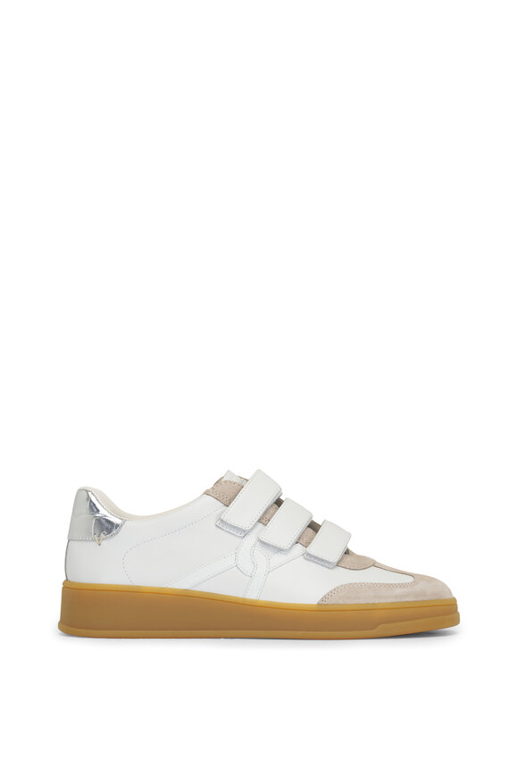 Veronica Beard - Reagan Lily & Silver Velcro Sneaker