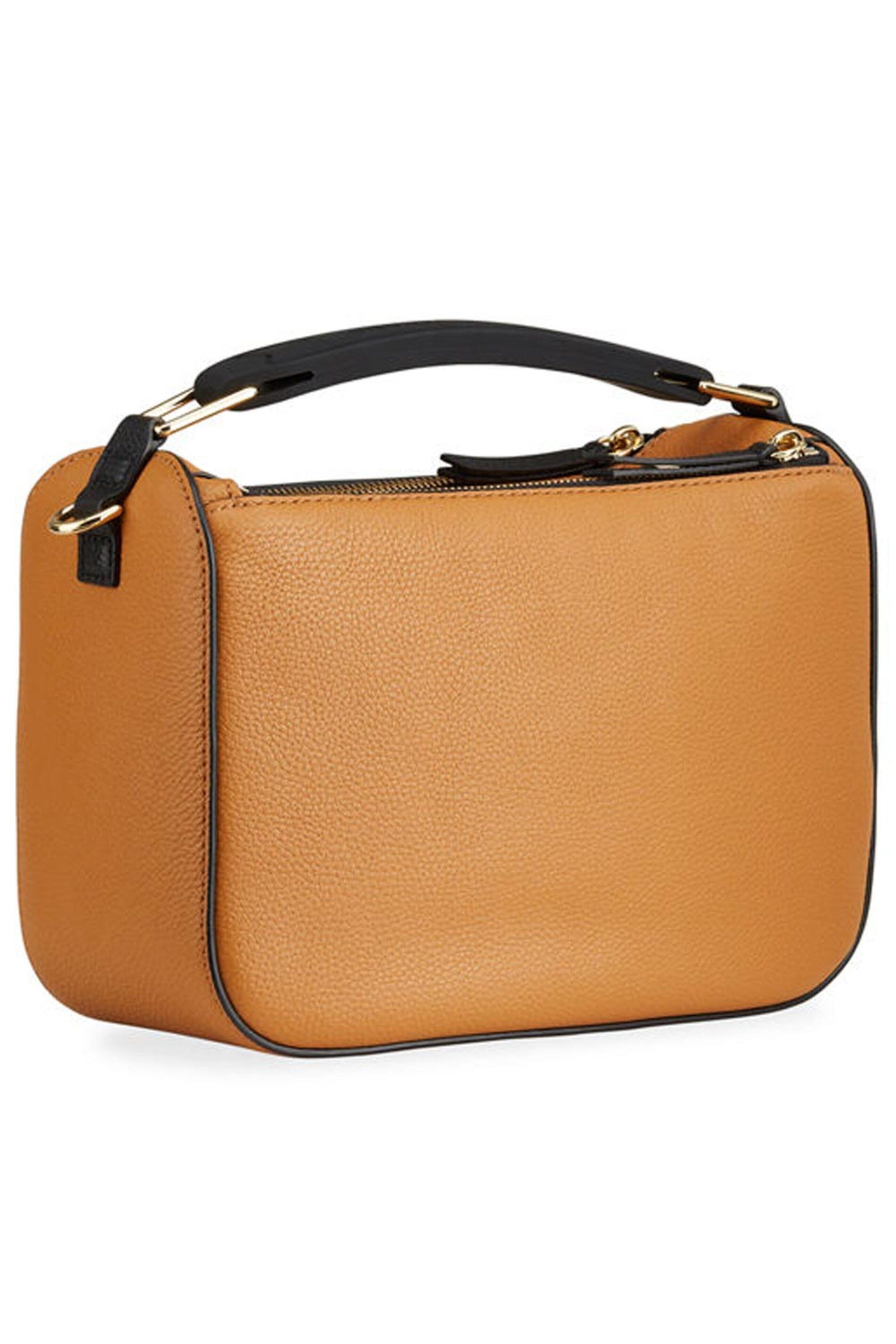 Marc Jacobs/Iris Shoes - The Soft Box Crossbody in Mustard Leather