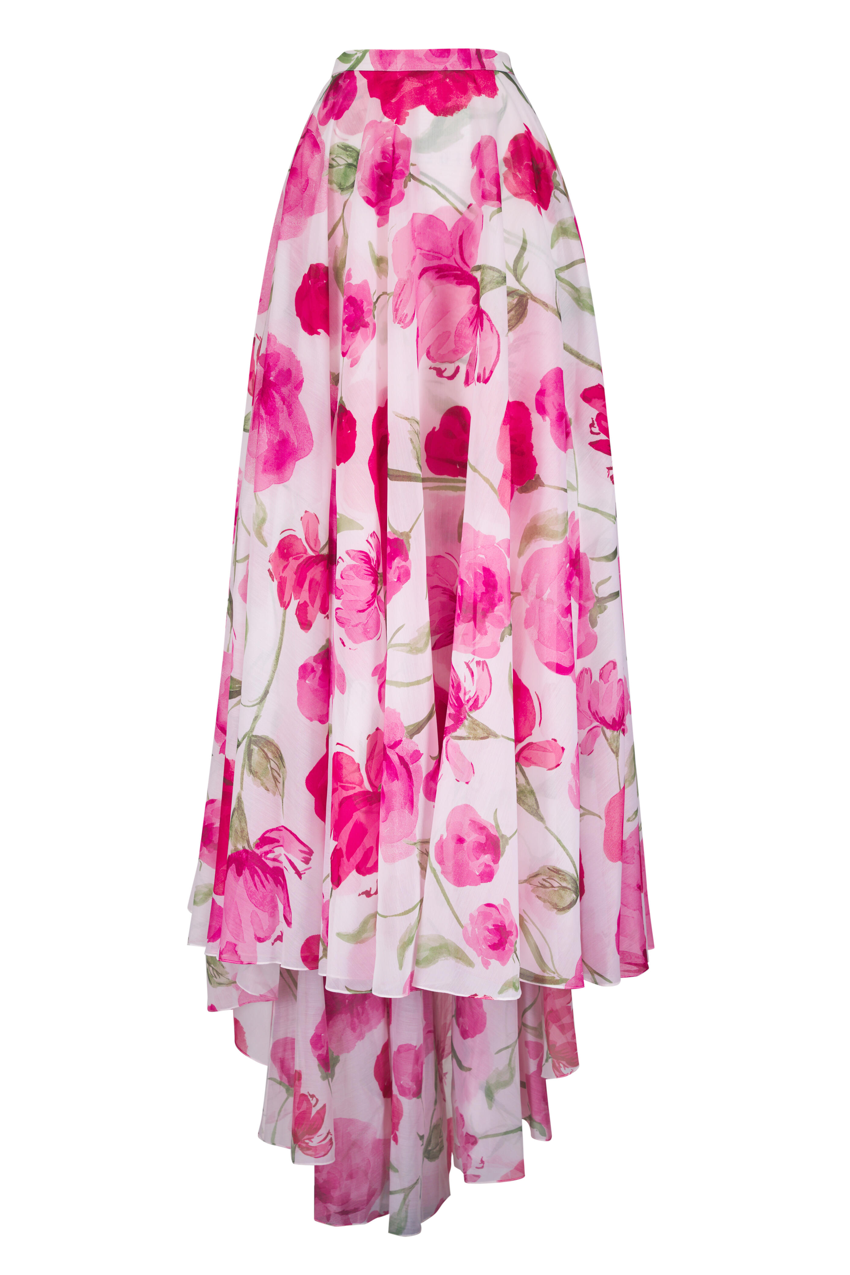 Sachin Babi - Bellamy Poppy Printed Organza Maxi Skirt - view 1