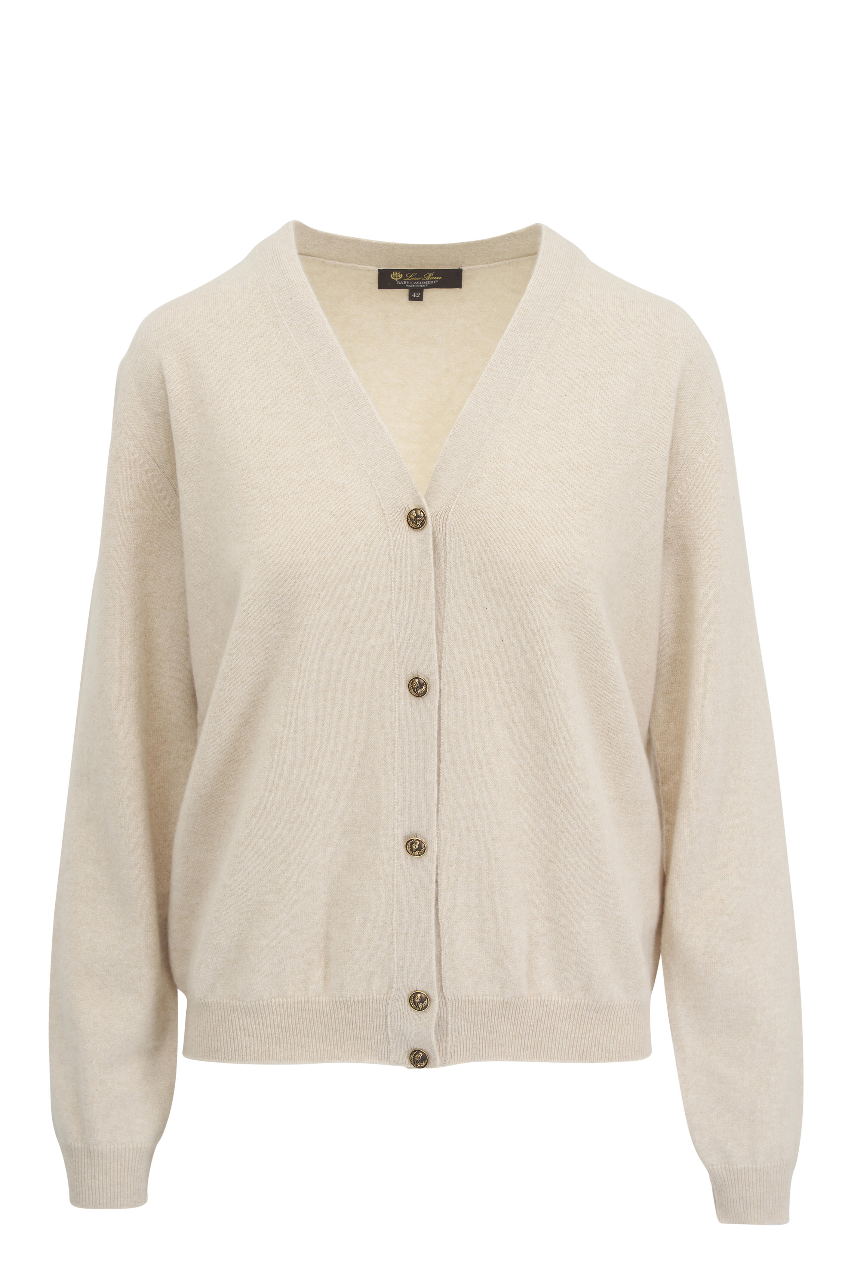Loro Piana - Natural Classic Baby Cashmere Cardigan