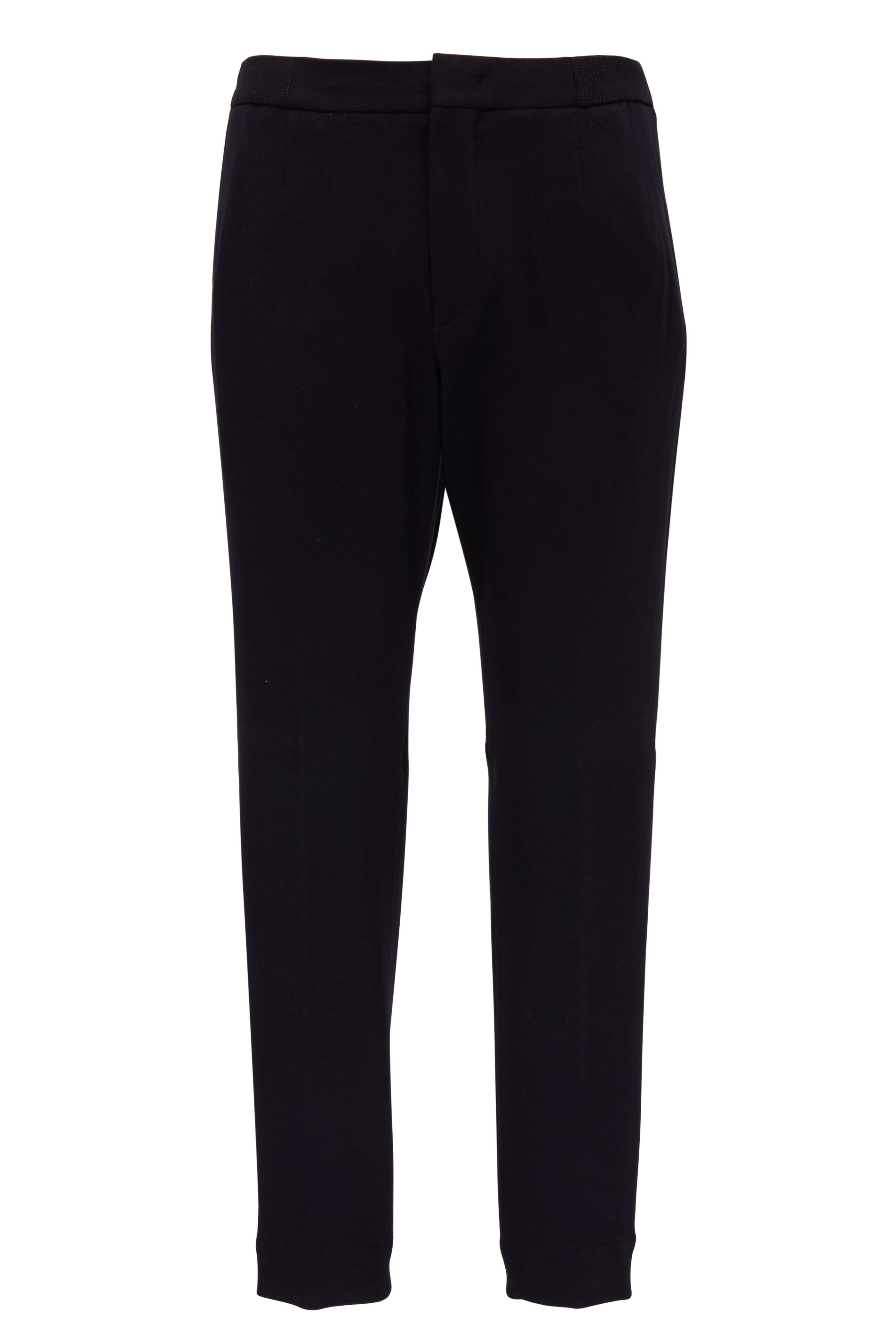 Zegna - Navy Blue Knit Jogger