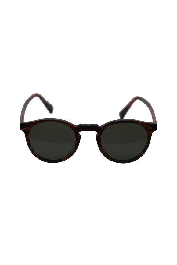 Oliver Peoples Gregory Peck 47 Tuscany Sunglasses - view 2