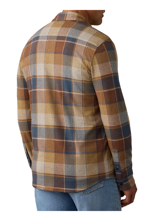 Faherty Brand Boulder Creek Plaid Legend Sweater Shirt - view 4