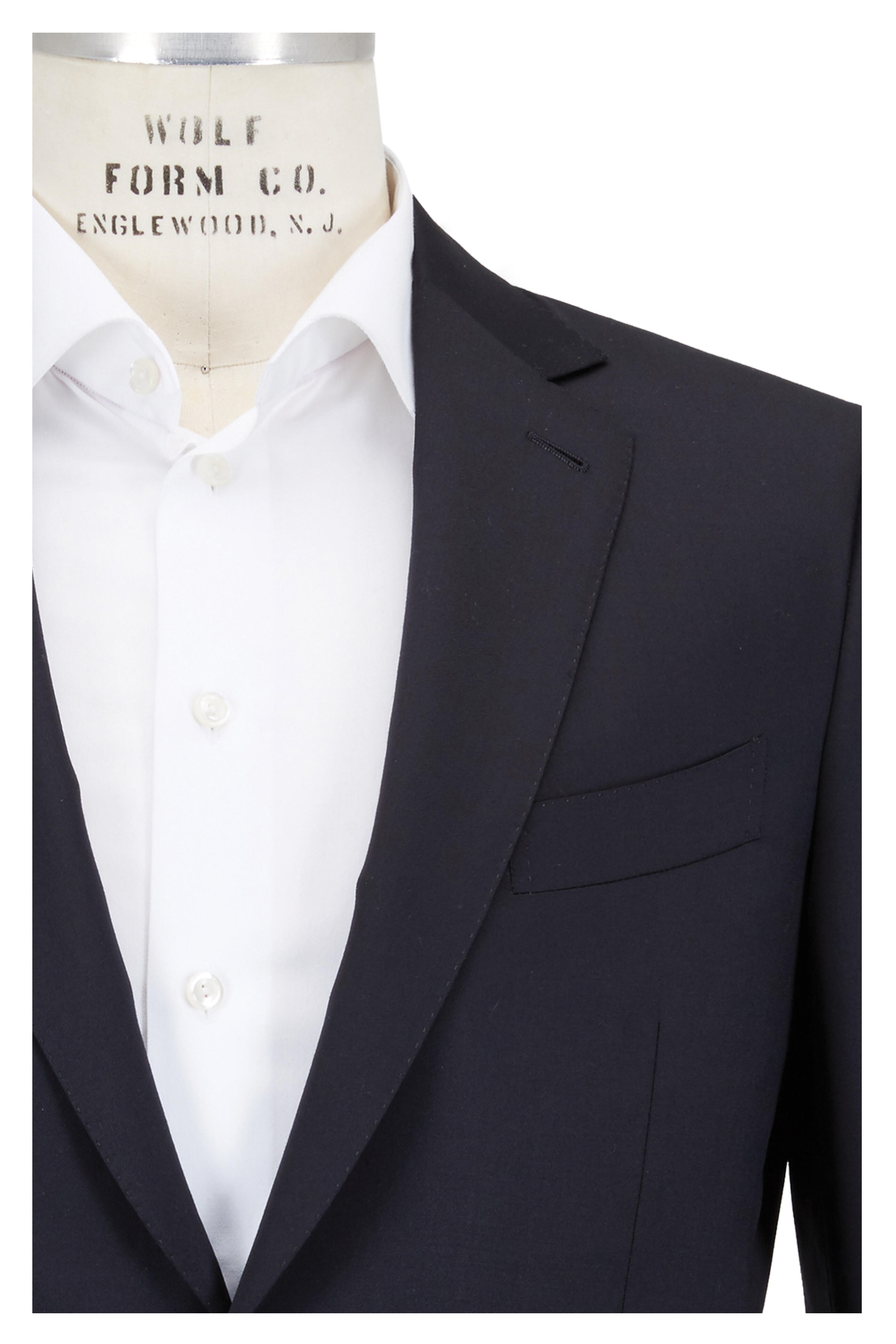 Zegna - Black High Performance Micronsphere Wool Suit