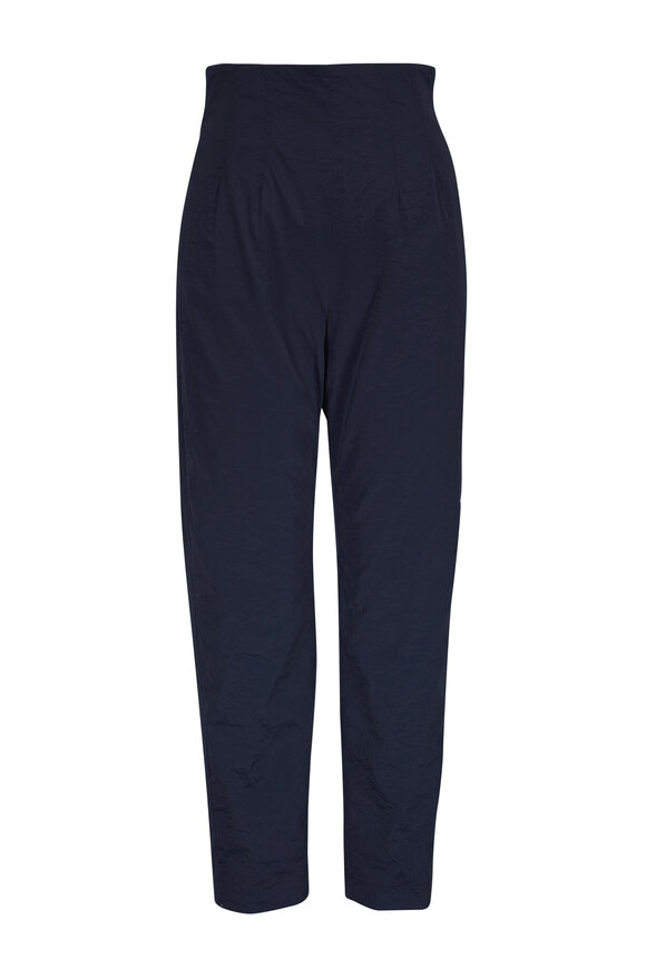 パンツ GOLDEN GOOSE 'Brittany' pants Blue Golden Goose - Brittany Blue Velvet Pull On Pant