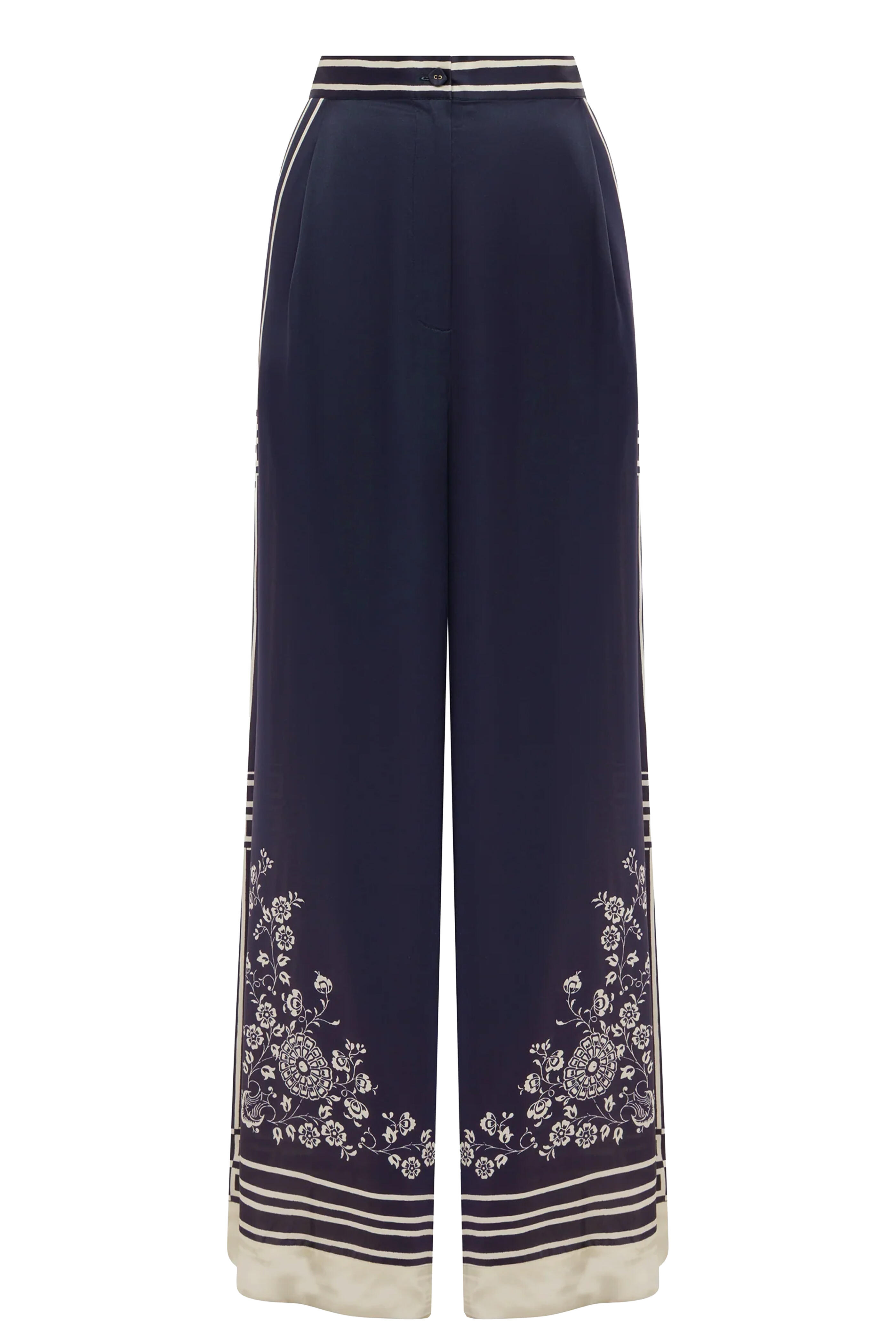 Alémais - Banderra Ink Silk Pant - view 1