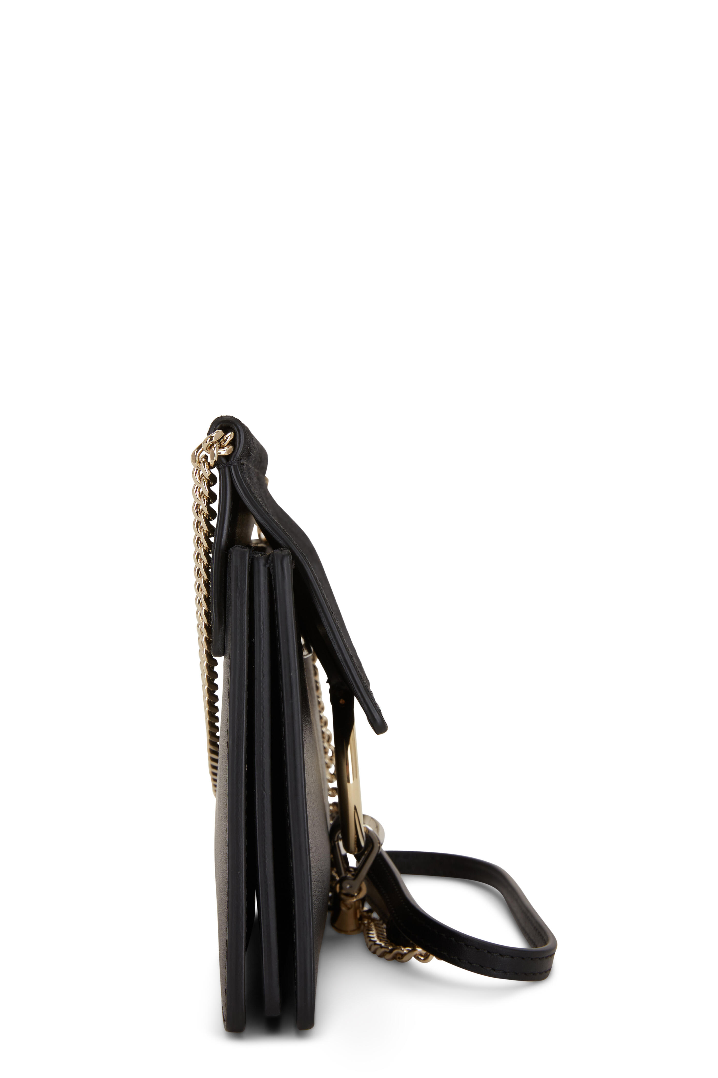 Faye leather crossbody bag Chloé Brown in Leather - 31328037