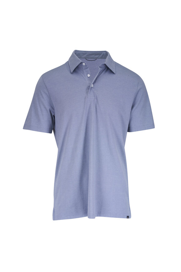 Faherty Brand Movement™ Flint Mélange Pique Polo - view 1
