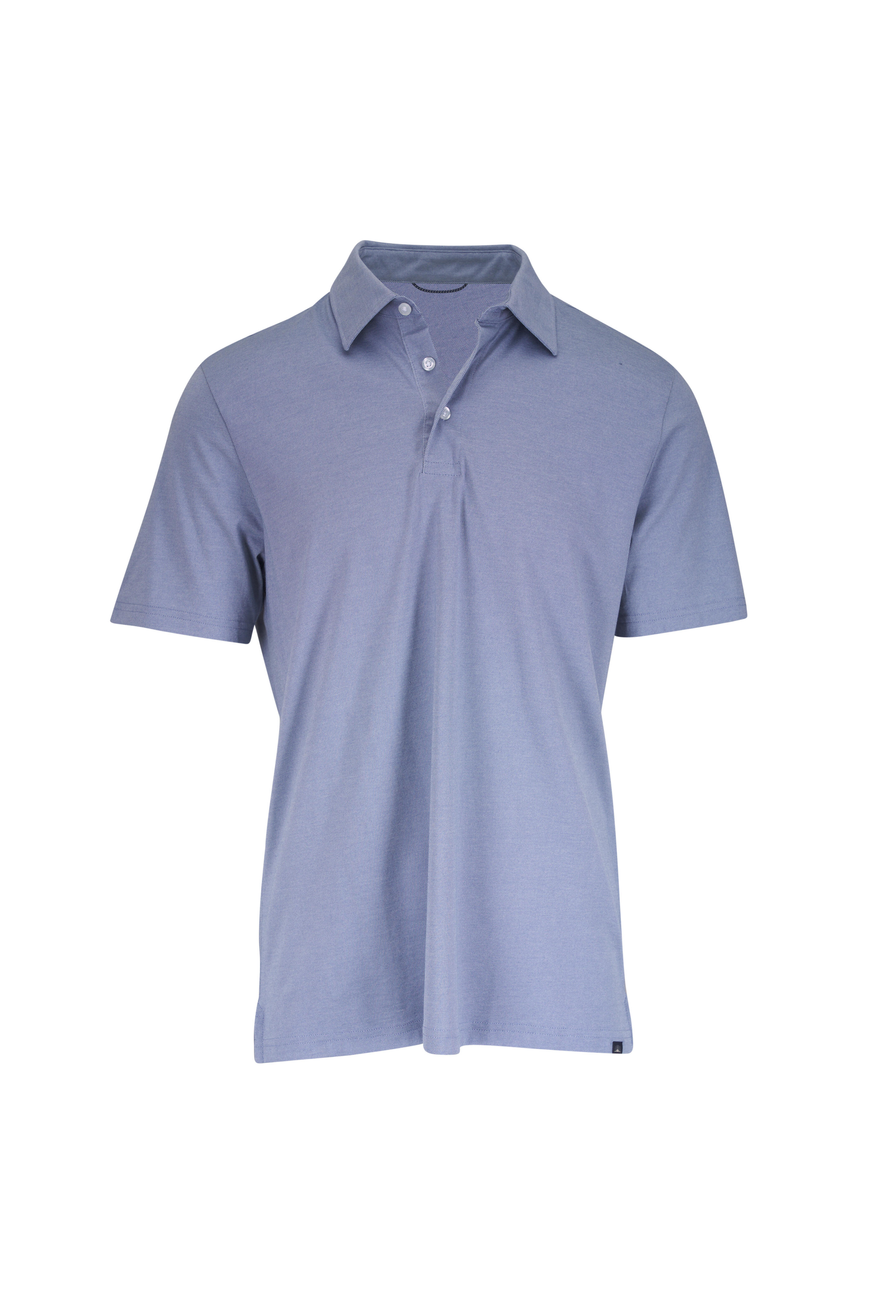 Faherty Brand - Movement™ Flint Mélange Pique Polo - view 1