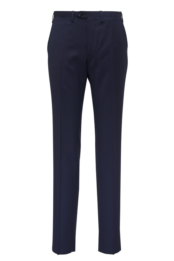 Kiton Navy Blue Virgin Wool Suit - view 3