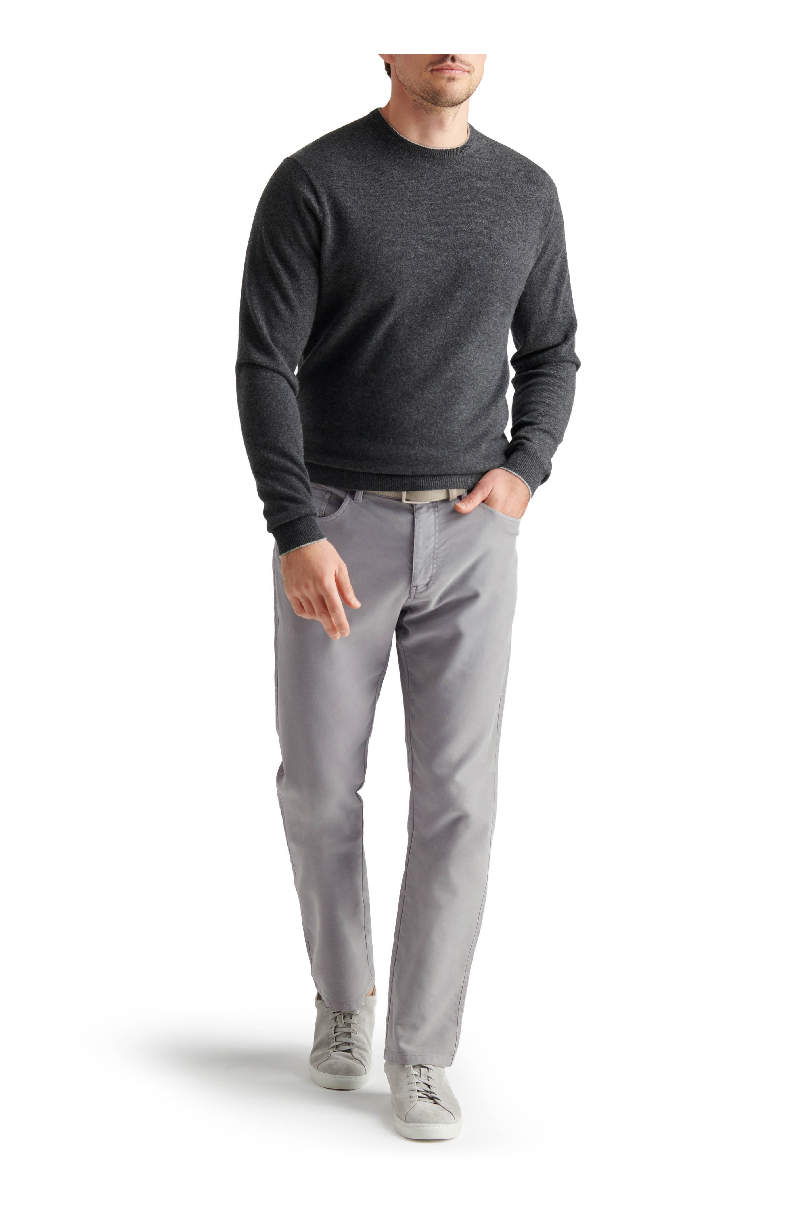 Peter Millar - Ridgeline Gale Gray Five Pocket Pant